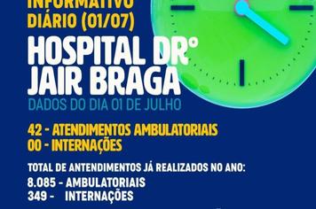 HOSPITAL JAIR BRAGA: TRANSPARÊNCIA NA GESTÃO HOSPITALAR