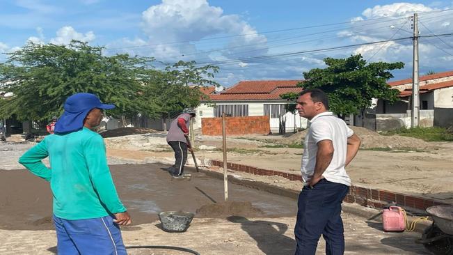 A prefeitura de Uauá segue firme com obras por todo o município
